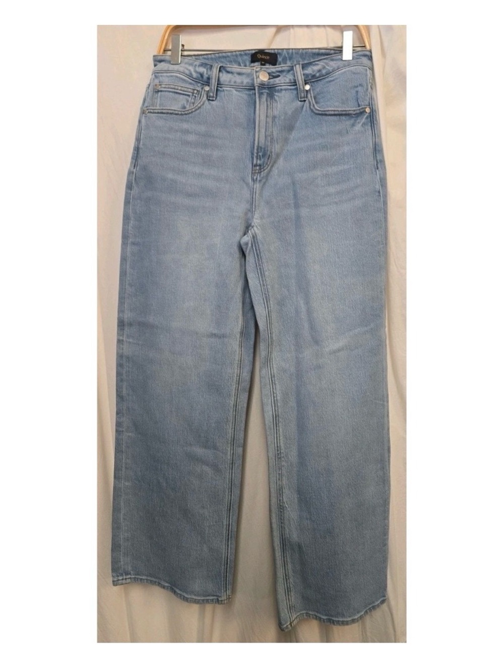 Quince Bella Stretch Relaxed Straight Cool Blue - Jeans - Picture 6 of 8